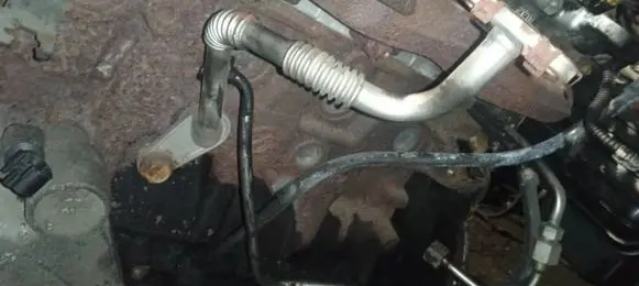 Fiat Bravo Turbo turbocharger oiling pipe/hose 5521761