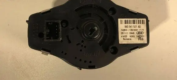 Audi A4 S4 B8 8K Light switch 8K0941531AS