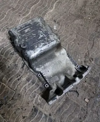 Opel Corsa D Oil sump 0077007