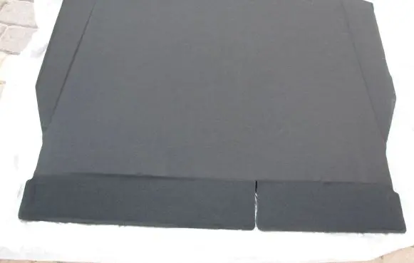 Toyota C-HR I Trunk/boot floor carpet liner 58410F4020C1 1362019