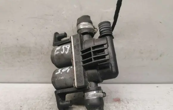 Coolant heater control valve
