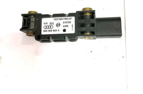 Audi A4 S4 B6 8E 8H Airbag deployment crash/impact sensor 8E0959643A