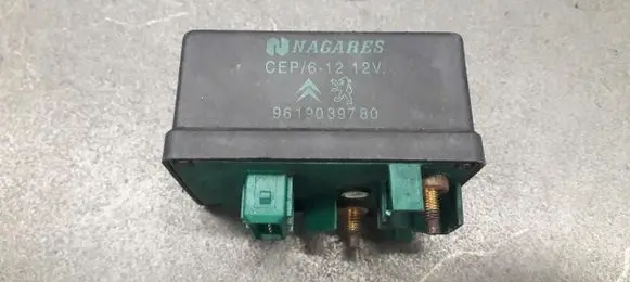 Peugeot 406 Glow plug pre-heat relay 9619039780