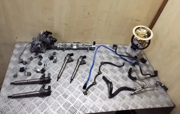 Skoda Superb B8 (3V) Fuel injection system set 0445110469 04L130277AC 04L089G