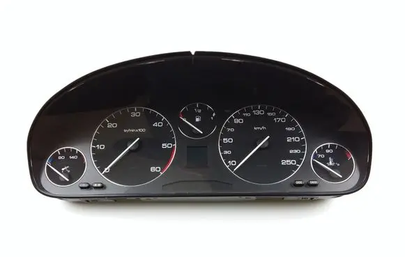 Peugeot 607 Speedometer (instrument cluster) 9629598480 110008883003