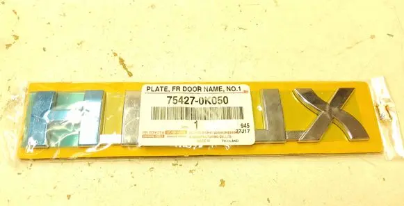 Toyota Hilux (AN10, AN20, AN30) Other badges/marks 754270K050