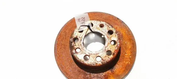 Volkswagen Caddy Rear brake disc neventiliuojamas
