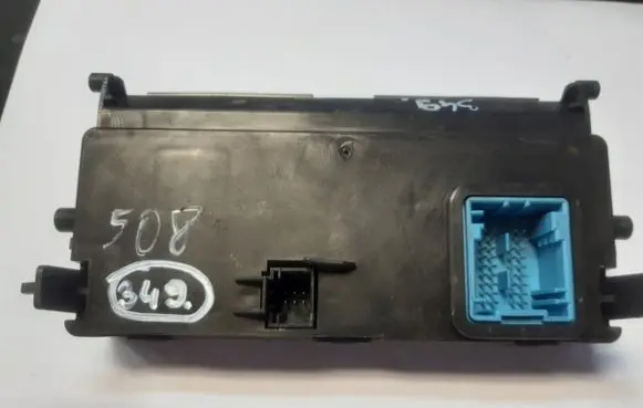 Peugeot 508 Air conditioner control unit module 9665961480