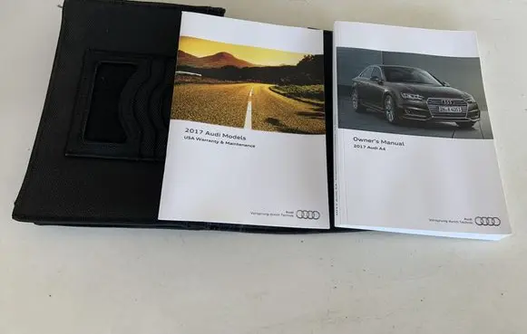 Audi A4 S4 B9 Owners service history hand book 
