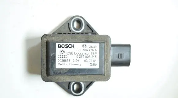 Audi A6 S6 C5 4B ESP acceleration yaw rate sensor 8E0907637A