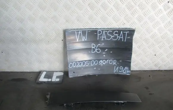 Volkswagen PASSAT B6 Number Plate Surrounds Holder Frame 