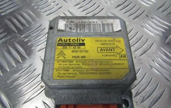 Citroen Xsara Picasso Airbag control unit/module 550776300 9632167780