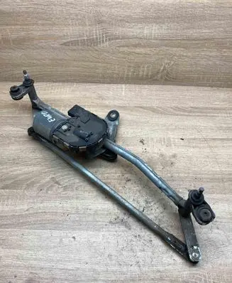 Volkswagen PASSAT B6 Front wiper linkage and motor 3C1955119 0390241791