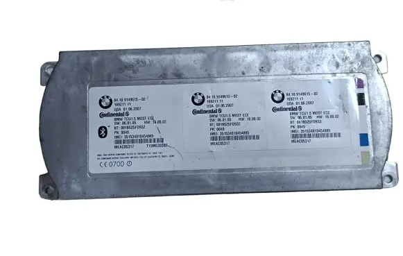 BMW X5 E70 Bluetooth control unit module 84109149615 9149615