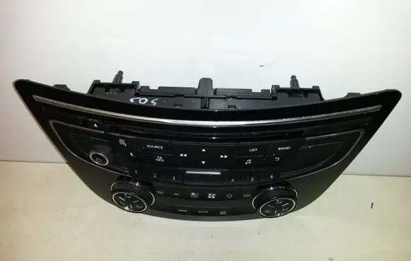 Peugeot 508 Climate control unit 98023793XZ E1077080 W24RFTA