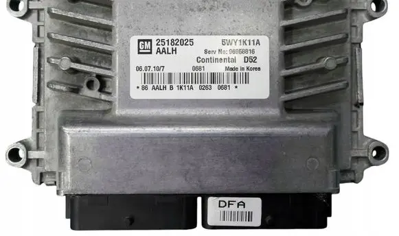Chevrolet Spark Engine control unit/module 96958816