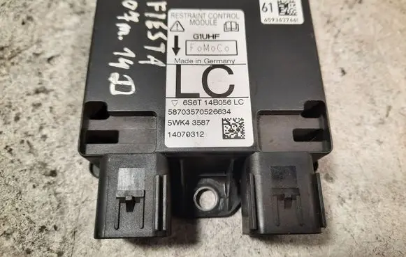 Ford Fiesta Airbag control unit/module 5WK43587 6S6T14B056LC