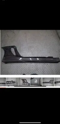 Porsche Boxster 981 Foot area side trim 