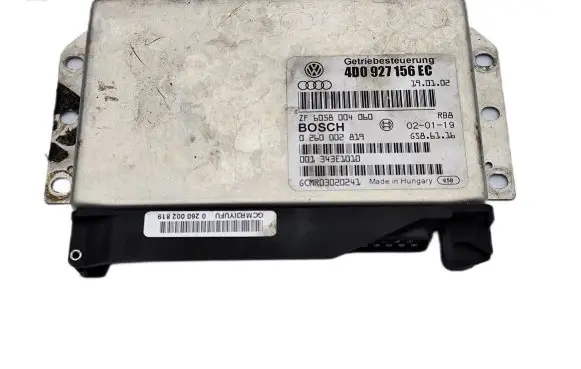 Audi A8 S8 D2 4D Gearbox control unit/module 4D0927156EC 0260002819 6058004060