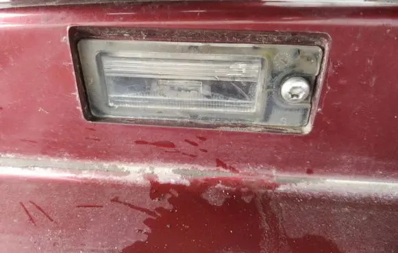 Volvo S60 Number plate light