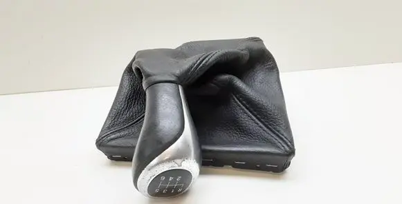 BMW 5 F10 F11 Gear lever shifter trim leather/knob 7599517