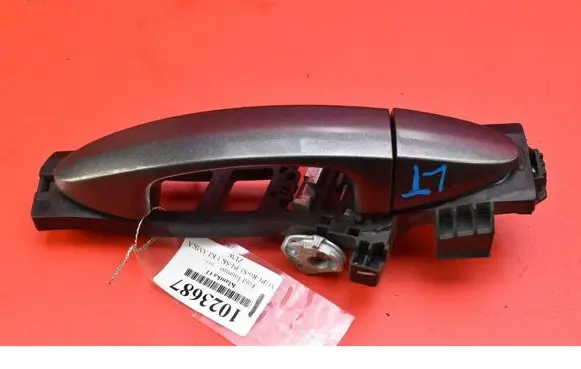 Rear door exterior handle