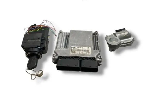 Engine ECU kit and lock set
