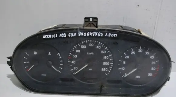 Renault Scenic I Speedometer (instrument cluster) 7700847784