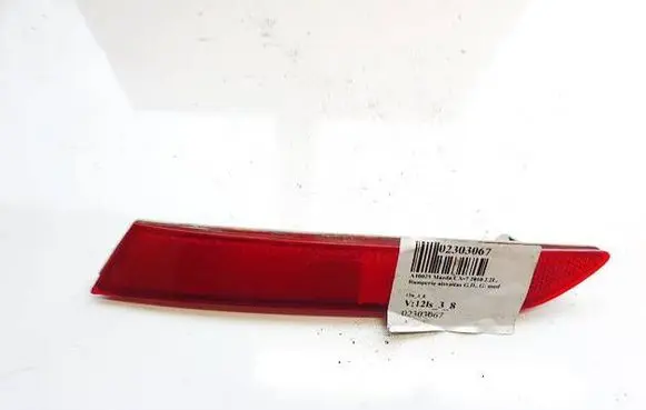Rear tail light reflector