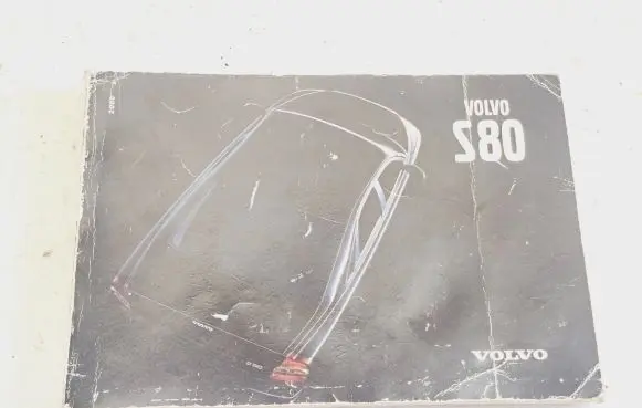 Volvo S80 Owners service history hand book 