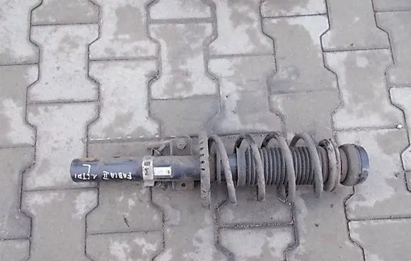 Skoda Fabia Mk2 (5J) Front shock absorber with coil spring