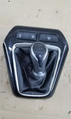 Opel Corsa F Gear lever shifter trim leather/knob 9828239980