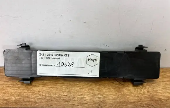 Cadillac CTS Cabin air micro filter frame (part) ZASLEPKAFILTRA