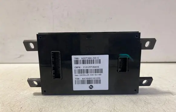 Tesla Model S Air conditioning/heating control unit 600736600C