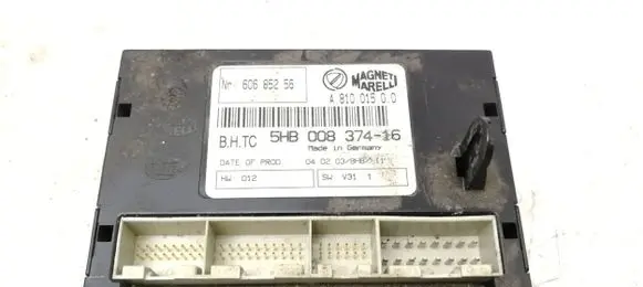 Lancia Thesis Air conditioning/heating control unit 60685256 A81001500 5HB00837416