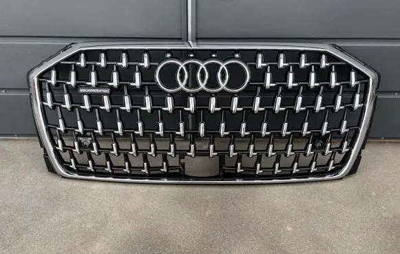Audi A8 S8 D5 Front bumper upper radiator grill 4N0853651AA 40105233 4N0853651AB