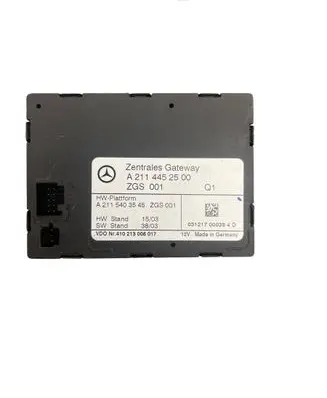 Mercedes-Benz E W211 Gateway control module A2114452500 A2115403545