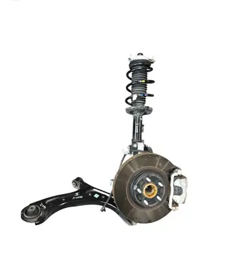 Front wheel hub spindle knuckle