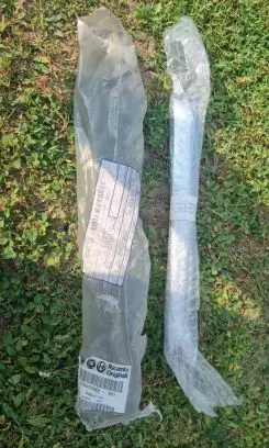Fiat 500 Front bumper splitter molding 735455042