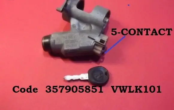 Volkswagen Golf III Ignition lock 357905851 VWLK101