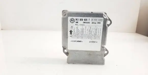 Skoda Octavia Mk2 (1Z) Airbag control unit/module 1K0909605T 5WK43412 05H020S2300