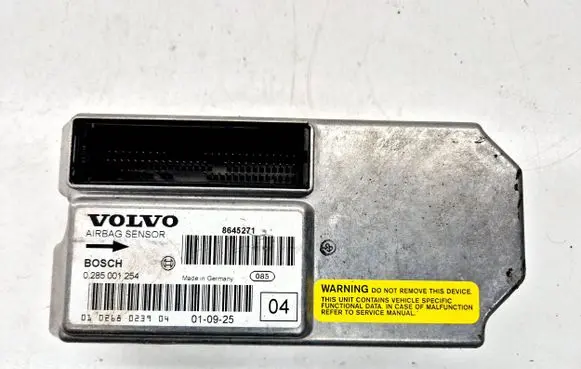Volvo S60 Airbag control unit/module 8645271 0285001254
