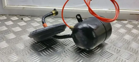 BMW X5 E53 Air suspension tank/reservoir 517170246791