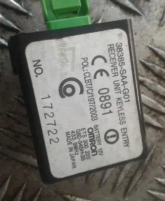 Honda FR-V Immobilizer control unit/module 38385SAAG01