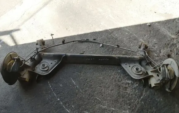 Rear axle beam
