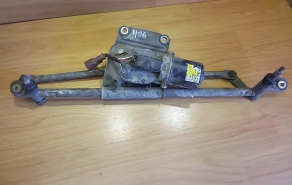 Peugeot 406 Front wiper linkage and motor 53553202