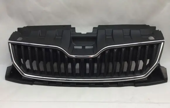 Skoda Fabia Mk3 (NJ) Front bumper upper radiator grill 6V0853653