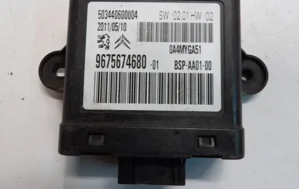 Citroen C-Zero Other control units/modules 9675674680 20110510 503440600004