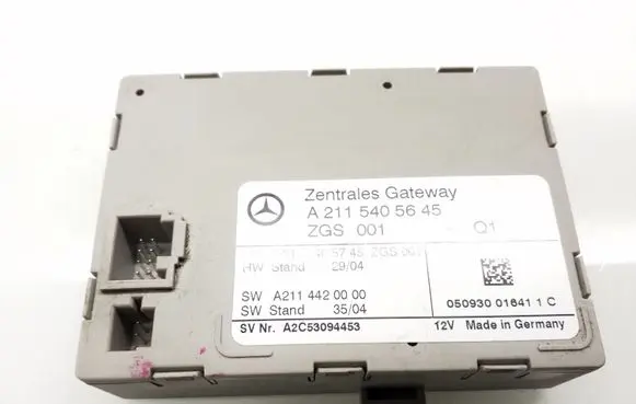 Mercedes-Benz E W211 Door central lock control unit/module A2115405645