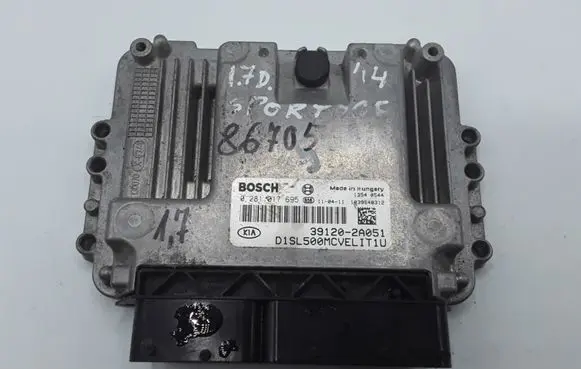 KIA Sportage Engine control unit/module 391202A051 0281017695 1039S48312